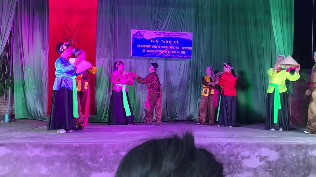 Đội múa xóm Hồng - Ngày phụ nữ Việt Nam 2026