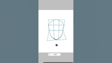 how to draw a perfect face shape on ibis paint x//#art #ibispaintx #tutorial #easyhacks #fypviralシ
