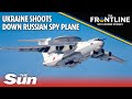 Russian beriev a50 spy plane shot down over ukraine the frontline with jerome starkey