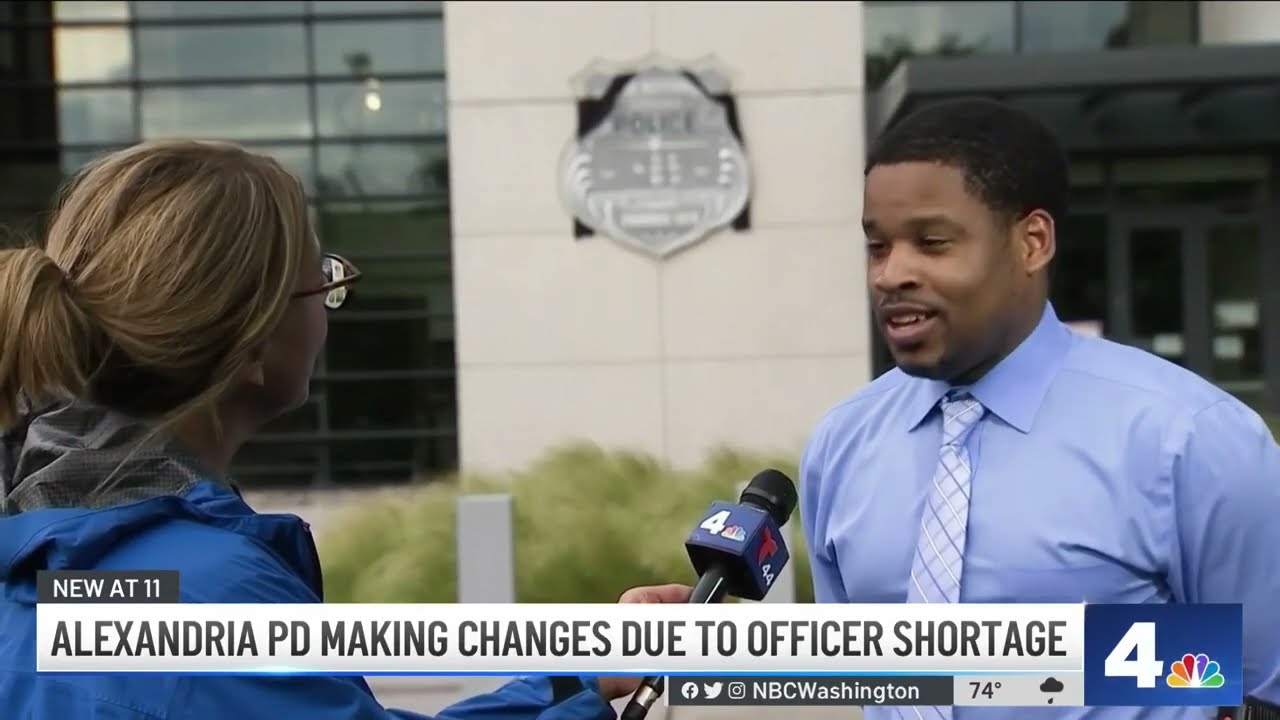 Alexandria Police Make Changes Due to Officer Shortage NBC4