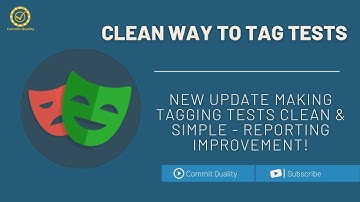 NEW AND IMPROVED WAY TO TAG PLAYWRIGHT TESTS