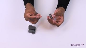 How to change the microphone filter on your danalogic Actio hearing aids