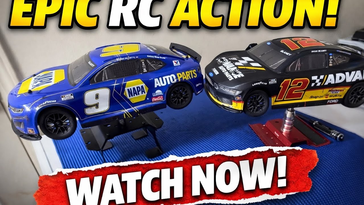 Losi NASCAR racing with an Epic Main event!