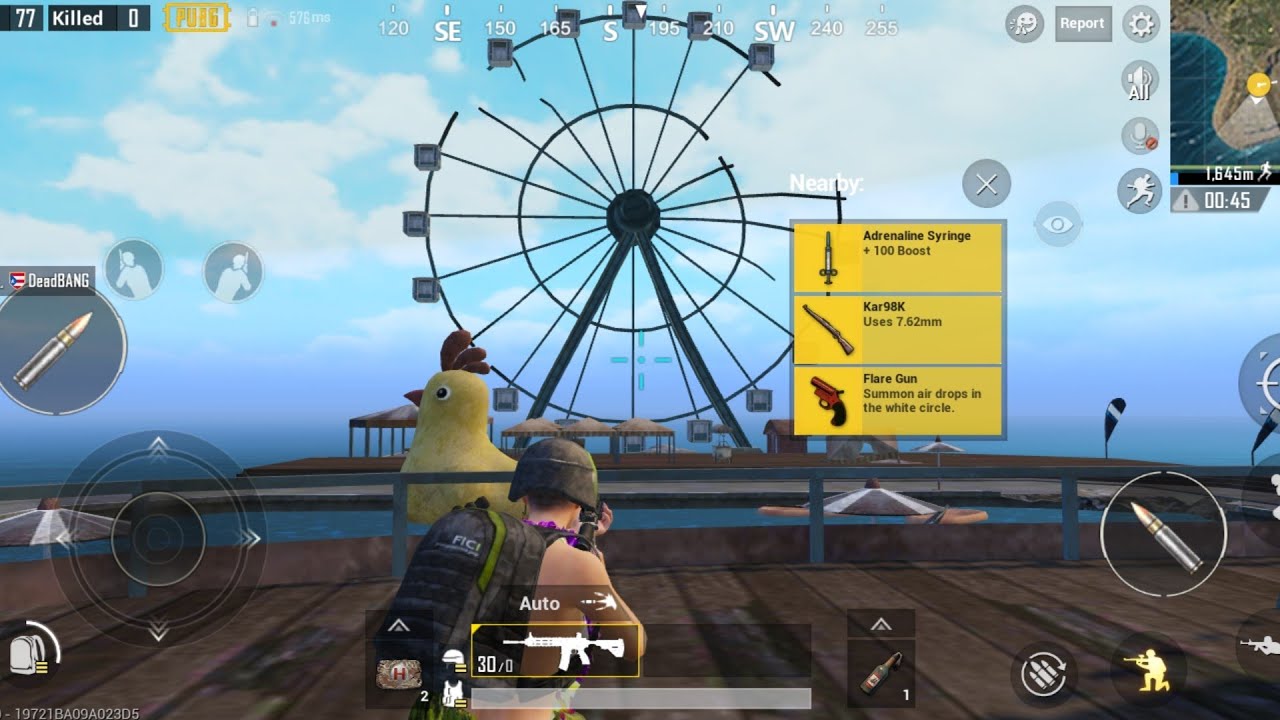 كيف تعثر على مدينة الالعاب المتحركة في كل كيم تدخله | في ببجي موبايل PUBG Mobile