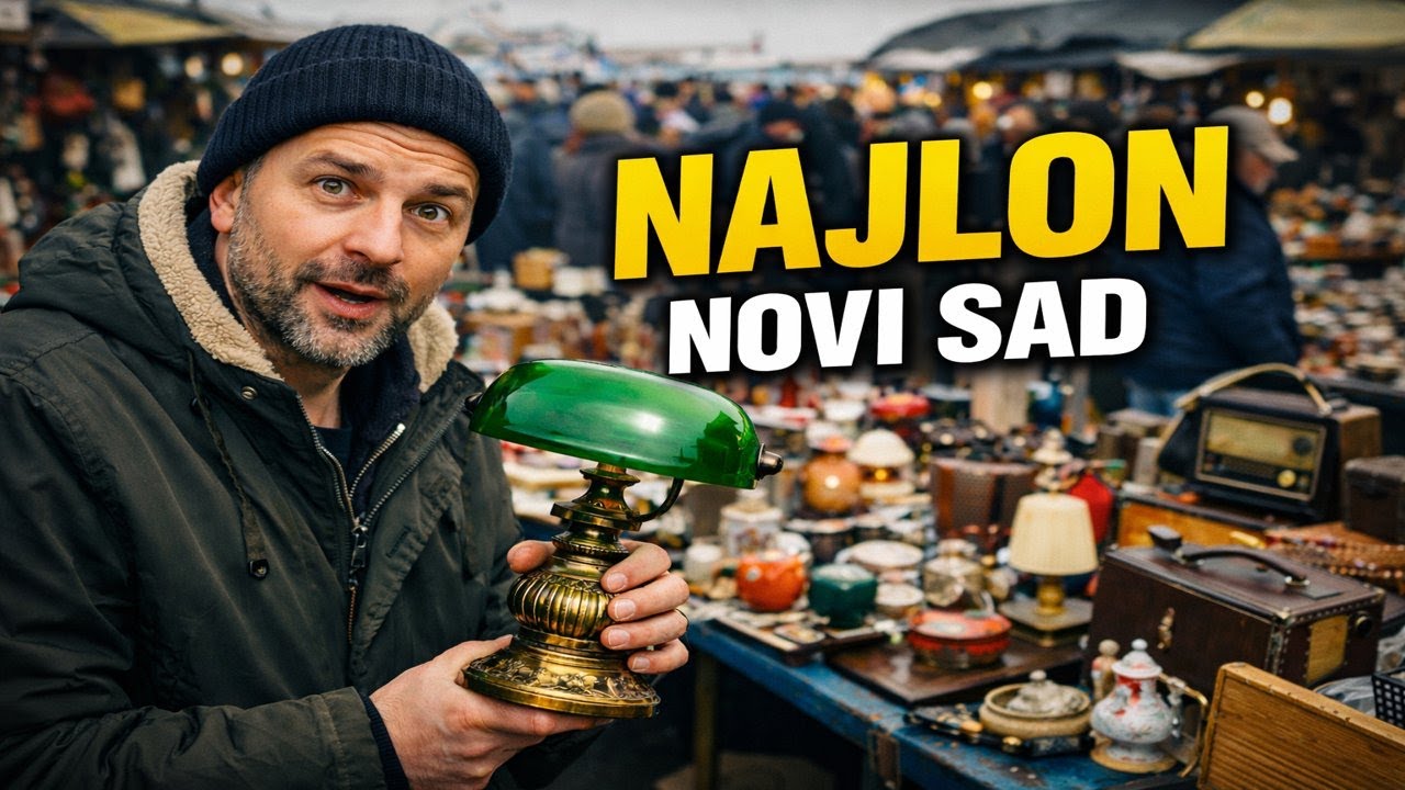 Buvljak Najlon Novi Sad 16.1. 2026