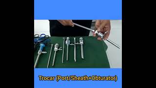 Laparoscopic Surgery Tower and Instruments