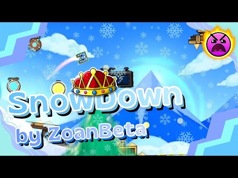 [PEAK XMAS PIXEL LEVEL] "SnowDown" by ZoanBeta (w/coin) | GD 2.2