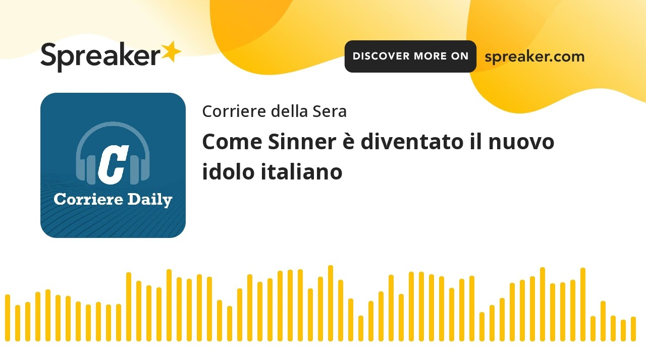 Come Sinner è diventato il nuovo idolo italiano