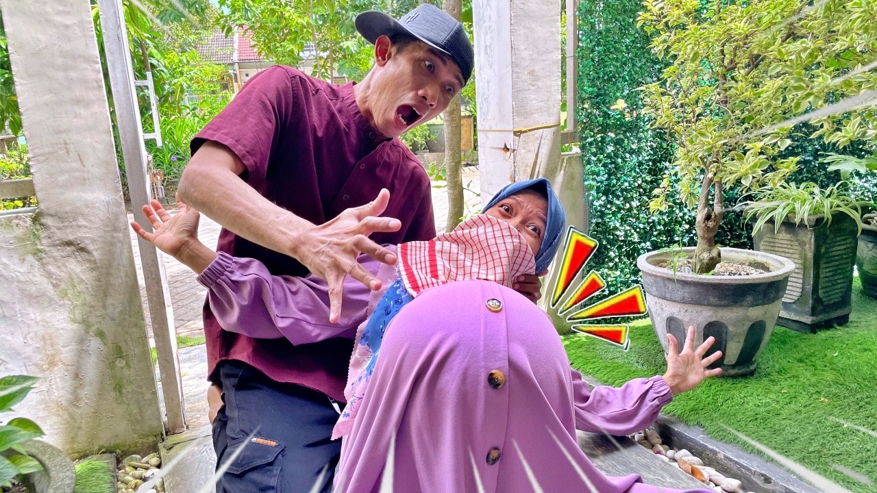 GAWAT‼️KASIHAN MAMA HAMIL PINGSAN UANG HASIL JUALAN HILANG || DRAMA parodi lucu✨