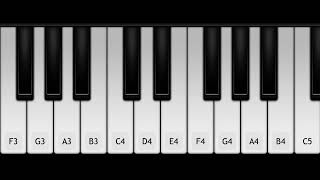 #224 تعليم عزف اغنية يمكن خير - رامي صبري | على بيانو الجوال 🎹