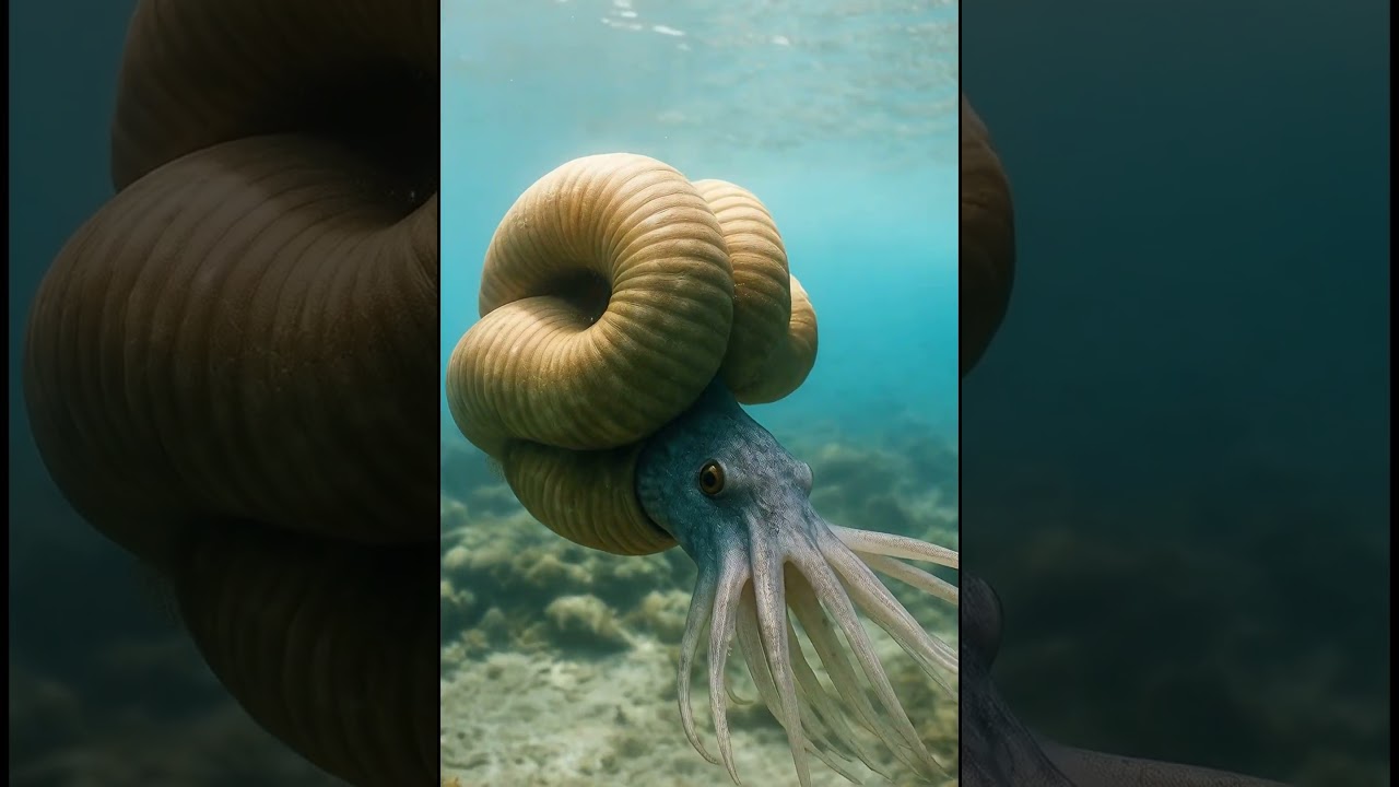 Nipponites: La Amonita que rompe todas las reglas🐬🦖 