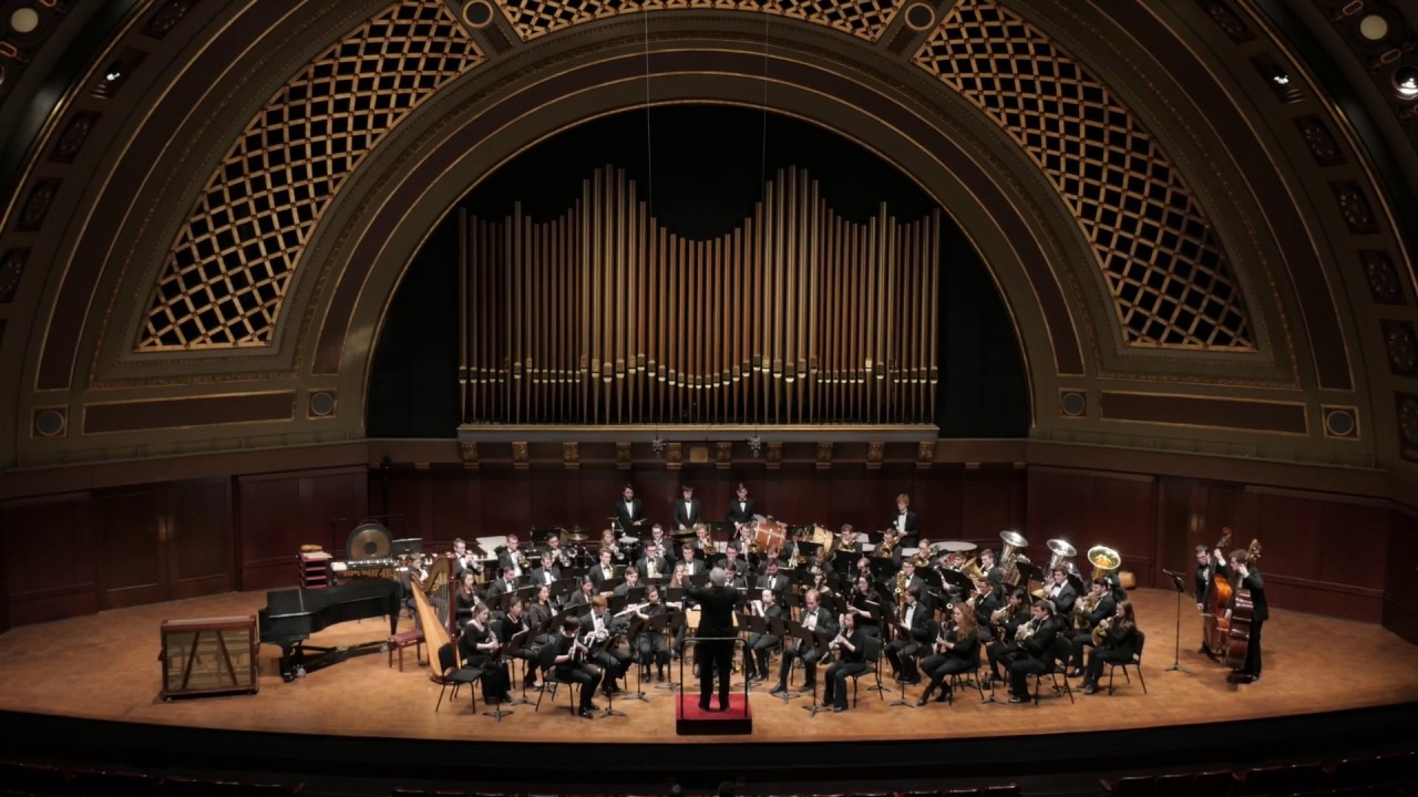 UMich Symphony Band - Gustav Holst - First Suite in E-Flat for Military Band, op. 28, no. 1