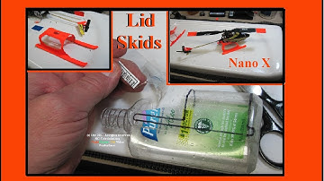 "LID SKIDS" for Blade Nano X helicopter