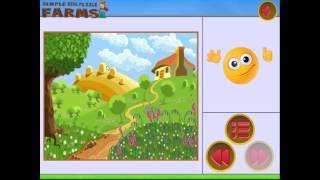 Simple Kids Puzzle Farms Unity3D Game Project