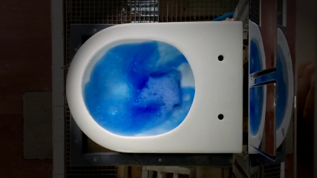 Hammock rimless toilet by Clou YouTube