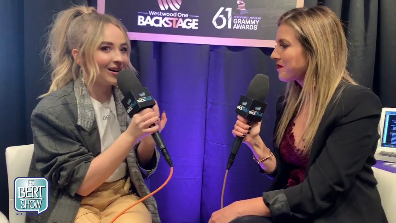 Sabrina Carpenter Talks To Kristin Klingshirn At The GRAMMYs Radio Row sabrina-carpenter-talks-to-kristin-klingshirn-at-the-grammys-radio-row