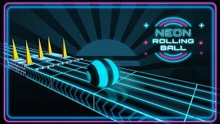 Neon Rolling Ball Free Game screenshot 5