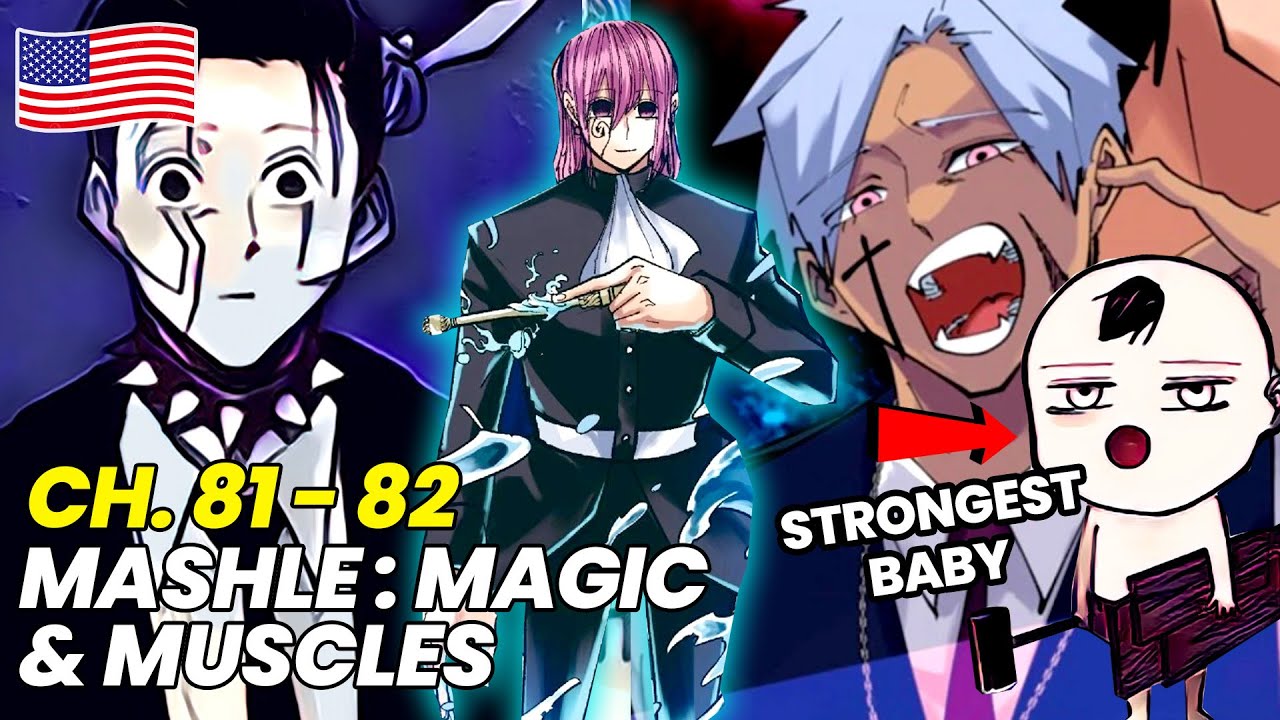 Domina Takes on 2 Divine Visionaries! Mash The Strongest Baby | Mashle Chapter 81 to 82 Manga Recap - youtube