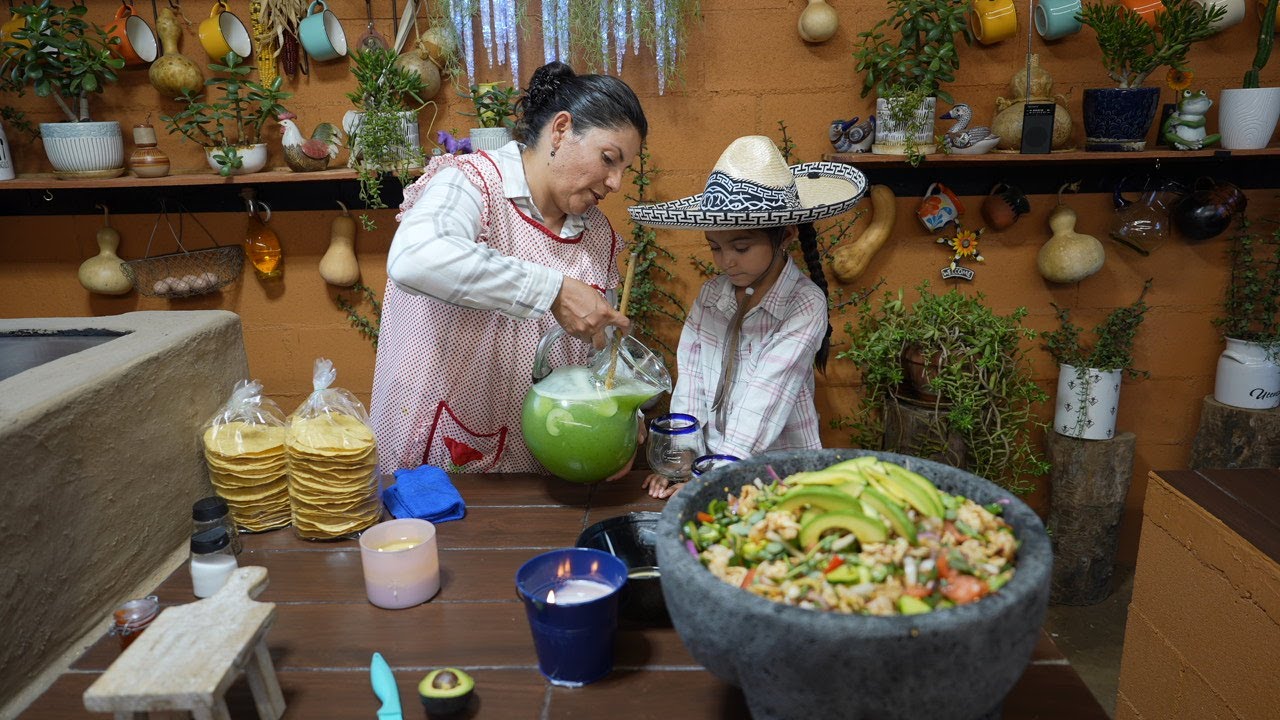 Ceviche Exotico De Camaron..Y Hoy Divina Nos Tiene Una Sorpresa !!