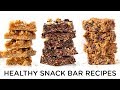 HEALTHY VEGAN SNACK IDEAS ‣‣ 3 gluten-free snack bars