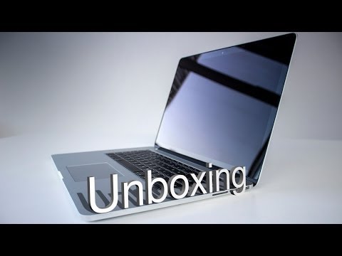 New Retina MacBook Pro 15 inch Haswell Late 2013 - Unboxing