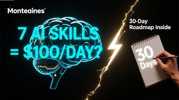 Master These 7 AI Skills in 30 Days 💡 (High Income + Future-Proof Guide)