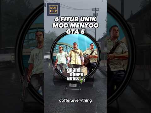 6 FITUR UNIK MOD MENYOO GTA 5 PART 2 #GTA #GTA5 #GAMING #shorts