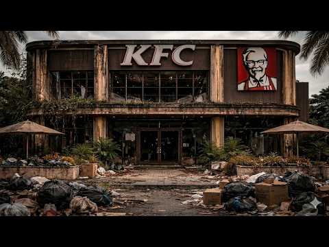Abandoned KFC Gets INSANE Modern Makeover Full Transformation ASMR Video