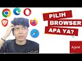 Cara Saya Pilih Browser | Ada Yang Buat Kerja Dan Browsing Biasa - Bukan Brave?