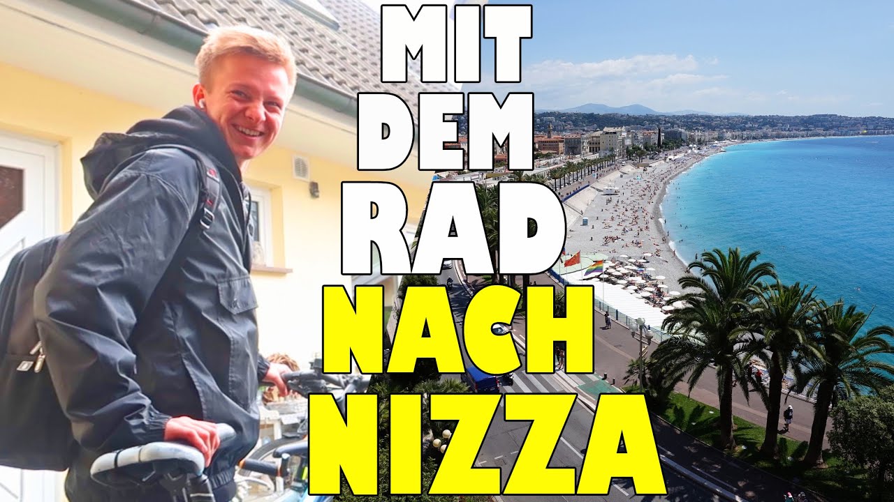 Mit dem Fahrrad nach Nizza