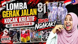 REAKSI 🇲🇾 : Kumpulan Gerak Jalan Lucu Agustusan Terbaru Bikin Ngakak Habis!