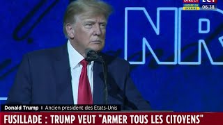 Fusillade au Texas : Donald Trump veut 