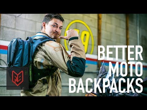 Better Motorcycle Backpacks