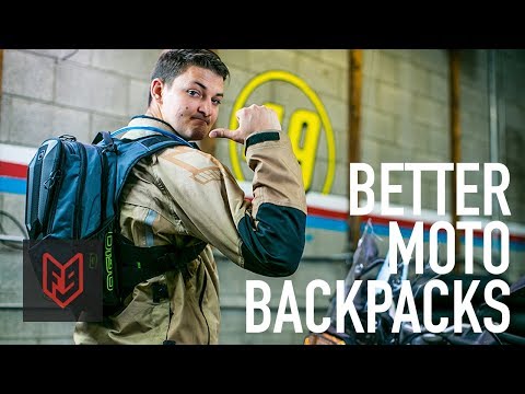 Better Motorcycle Backpacks for 2018