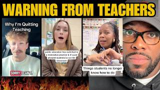 Teachers Are Quitting Before The Year in Record Numbers... And They're Finally Saying Why