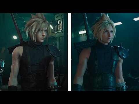 Final Fantasy VII Remake | Reveal Trailer VS 2020 Demo Version | Graphics Comparison