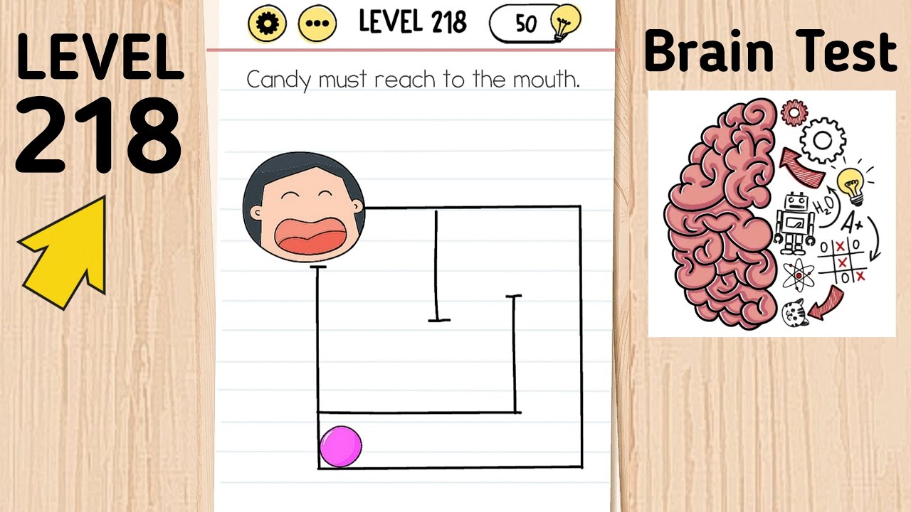 Brain test 205 уровень