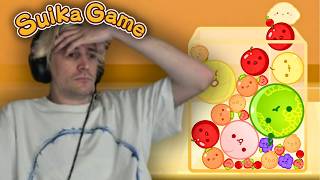 xQc CAN'T HANDLE Suika Game