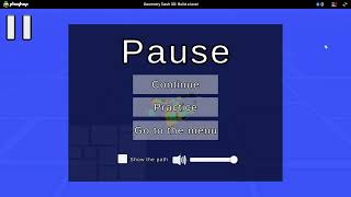 Geometry Dash 3D  Build a level by Quix  Play Online For Free On Playhop   Google Chrome 2025 08 20