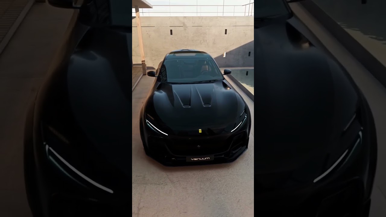 Ferrari | Purosangue Magnos | Black Venuum Edition | Venom | Limited Edition | 