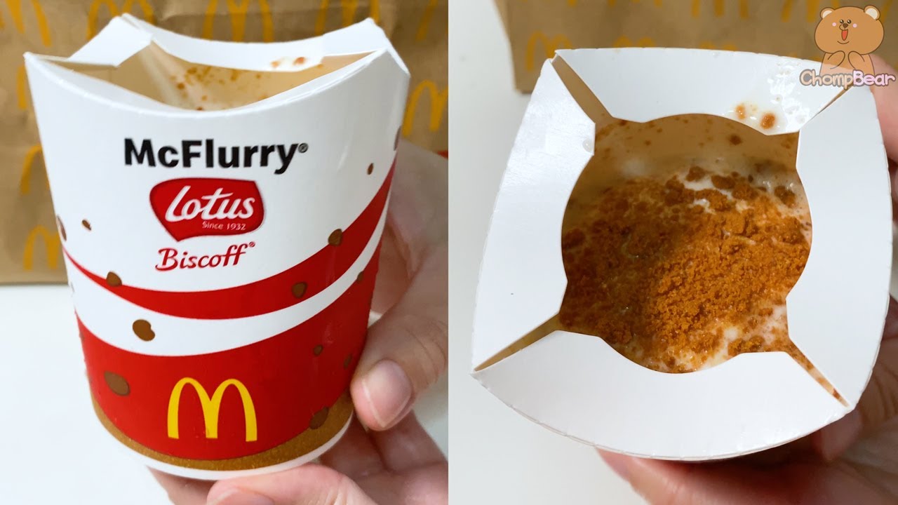 Mcflurry biscoff