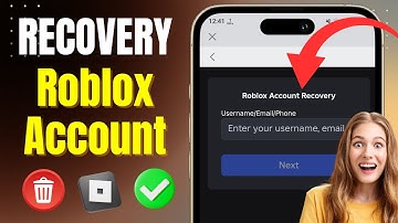 How To Recover Roblox Account (Update Method 2025) | Roblox Account Recovery Guide