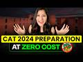 Free mba preparation lectures  questions  how to self prepare for cat 2024