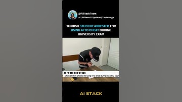 Student Arrested for AI Cheating on University Exam! 🚨 #shorts #ytshorts #tech #ai