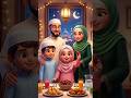 🕌Ayesha Ka Pehla Roza 💞 Kya Woh Poora Kar Payi 😲#ramadankids #islamiccartoon#muslimkids #shorts#fyp