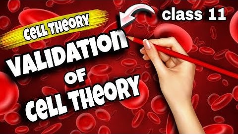Cell Theory | Validation of Cell Theory | Exceptions to Cell Theory | Grade 11 NBF New Biology Book