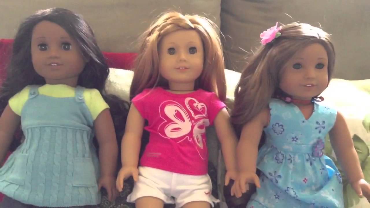 Outing with American Girl doll Mia YouTube