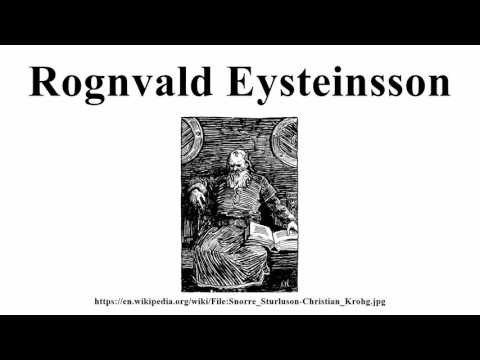 Rognvald Eysteinsson