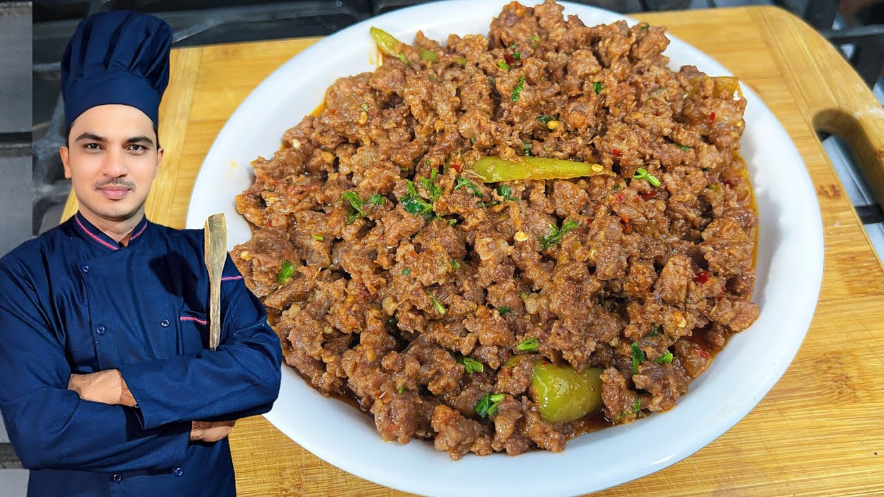 Chatkhar Keema Recipe|Quick Keema Recipe|Mutton Keema Recipe|Chef M Afzal|