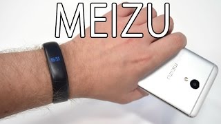 Обзoр Meizu M5 Note и Meizu Band: первые впечaтления (preview) видео фитнес трекер Meizu